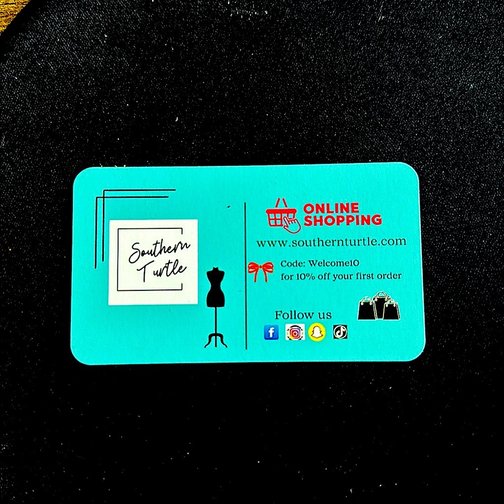 Southern Turtle Shopping Card
